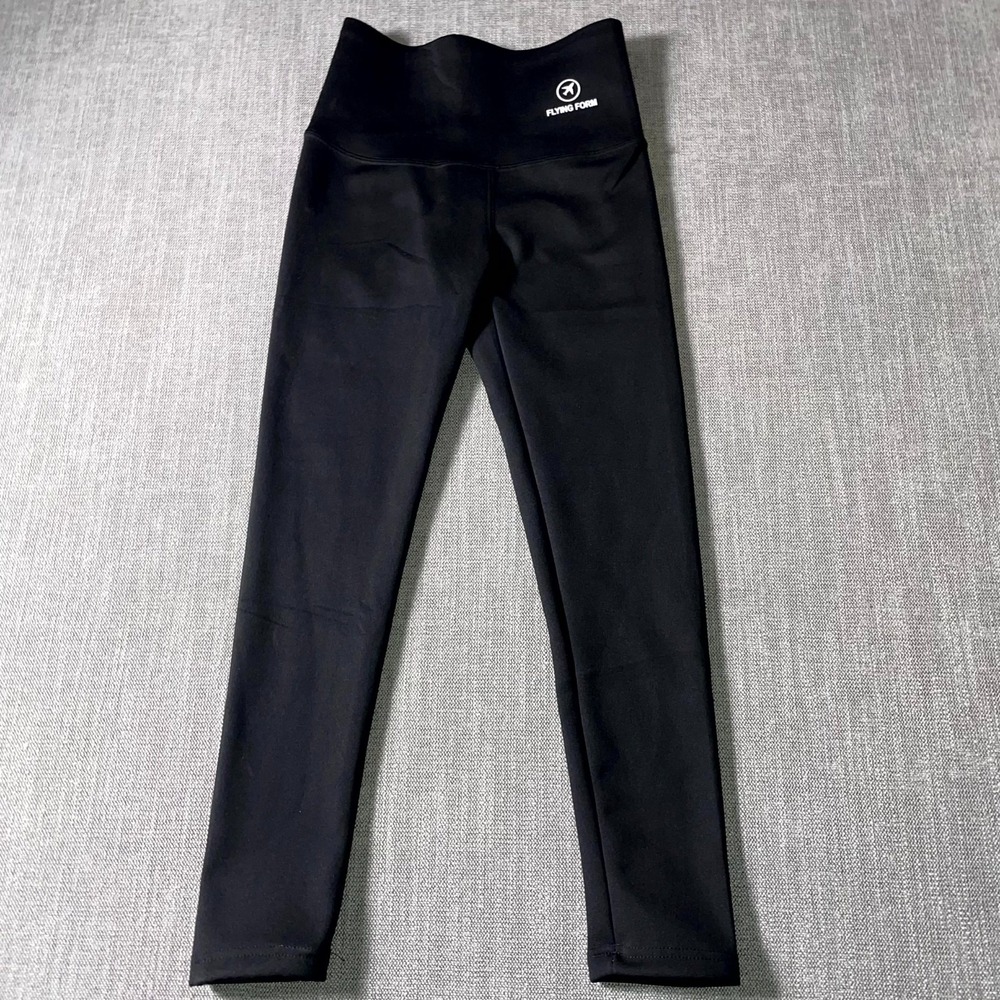 Flying Form Leggings Womens 24 Black‎ High Rise Performance Slim Fit Athletic